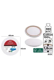 Artix Podobrazie okr�g�e 40x40x1.6cm, 380g