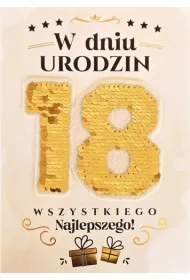 Armin Style KARNET URODZINY 18 B6 Z KOP AS CE-01 FOL