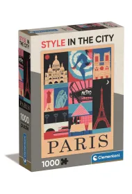 Puzzle 1000 el. Compact Paris Clementoni