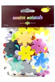 Galeria Hobby Kwiatki z pianki miks 9g
