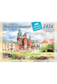 Lucrum Kalendarz 2026 rodzinny Miasta w akwareli