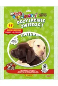 Panini Przyjaciele zwierz�t zestaw startowy - 18 naklejek + album do wyklejania *