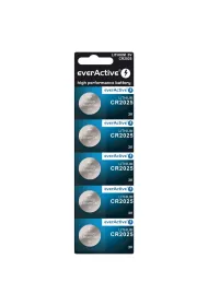 Baltrade Bateria litowa guzikowa everActive CR2025 3V blister 5 szt.