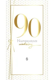 Kukartka Karnet PM-198 Urodziny 90