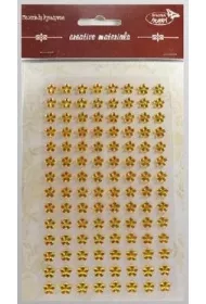 Galeria Hobby Stiker z krysztakami Kwiaty zociste 8mm 112szt