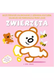Zwierz�ta Moje pierwsze kolorowanki z szerokim konturem (dla dzieci od 18 miesi�ca �ycia)