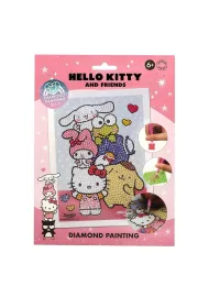 Maluj diamentami po numerach Hello Kitty Micki