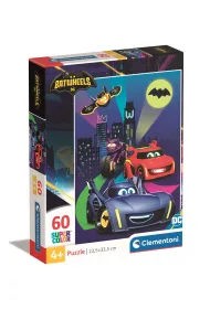 Puzzle 60 el. SuperColor. Batwheels Clementoni
