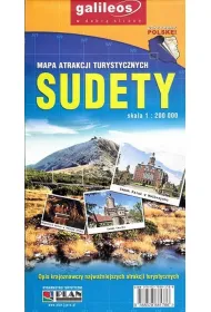 Sudety MApa atrakcji turystycznych 1:200 000 bpz