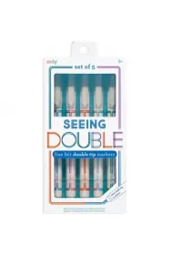 Ooly Cienkopisy podw�jnie pisz�ce Seeing Double 5 szt.
