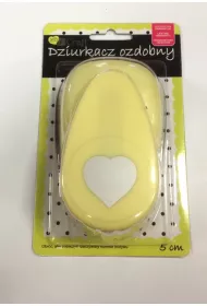 Dalprint Dziurkacz ozdobny serce 5cm