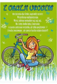 Stamp Karnet Young B6 + koperta wz�r nr 21 Urodziny