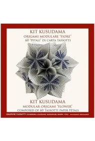 Tassotti Papier do origami 20x20 cm 60 arkuszy Kropki nieb