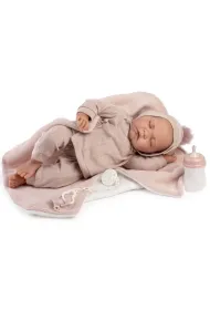 Lalka Luna z zamkni�tymi oczami 42cm Antonio Juan