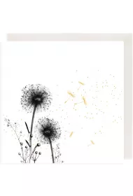 Clear Creations Karnet Z�ocony CL3807_BL Dmuchawce