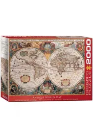 Puzzle 2000 el. Antyczna mapa �wiata Eurographics