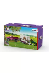 Pick up z przyczep� dla konia Schleich