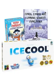 Pakiet: Tymek, Czarny Kot i zimowe sekrety zamczyska, Icecool, Dzieci kontra Rodzice. Zimowe Zagadki