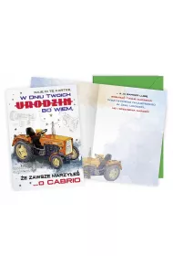 Kukartka Karnet Vision Urodziny