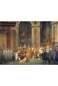 Puzzle 1000 el. Museum. Konsekracja cesarza, Jacques Louis David Clementoni
