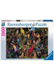 Puzzle 1000 el. Sztuka ptak�w Ravensburger