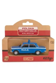 Kolekcja PRL-u Fiat 125P Milicja Daffi
