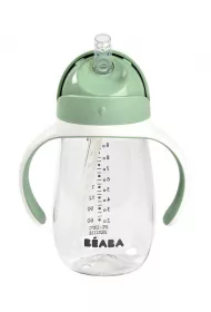 Beaba Butelka - kubek niekapek tritanowa ze somk Sage green 300 ml