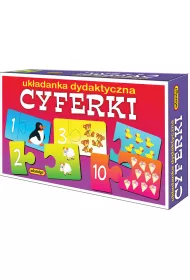 Puzzle Puzzlowa ukadanka dydaktyczna Cyferki Adamigo