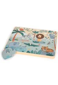 Puzzle z odg�osami zwierz�t Safari small foot