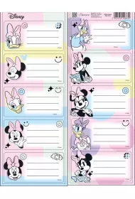 Myszka Minnie Naklejki na zeszyty Minnie Mouse 10 szt.