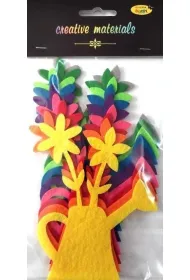 Galeria Hobby Kwiat w konewce z filcu 9.5x12cm