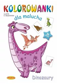 Kolorowanki dla malucha- Dinozaury