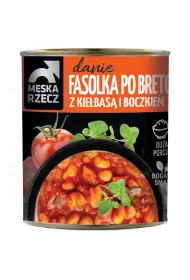 Mska Rzecz Danie gotowe Fasola po bretosku z kiebas i boczkiem 830 g