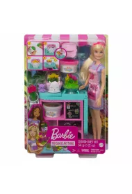 Barbie Kwiaciarnia Zestaw + Lalka GTN58 Mattel