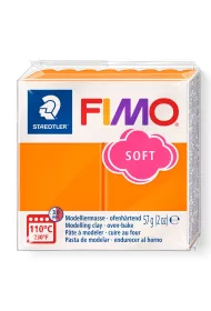 Staedtler Masa plastyczna termoutwardzalna Soft, pomara�czowa, 57g, kostka