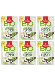 Amylon Cukier z wanili� bourbon Zestaw 6 x 8 g Bio