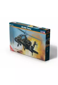 Model helikoptera do sklejania AH-64A Peten 1:72 D-38 Mastercraft