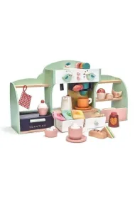 Kawiarenka drewniana Bird's Nest Tender Leaf Toys