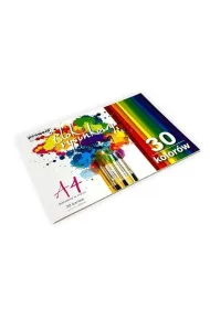 Penword Blok rysunkowy A4 kolor 80g 30 kartek