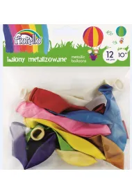 Fiorello Balony Metal mix 10 cali