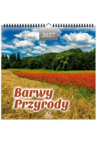 Kalendarz 2027 wieloplanszowy 33x33cm Barwy...
