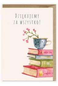 Cardie Kartka na Dzie� Nauczyciela Ksi��ki