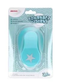 Brewis Dziurkacz ozdobny - Gwiazda 3,8cm MIX
