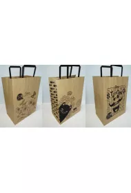 Fresh Torebka Kraft 250x345 L pionowa mix