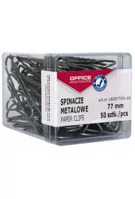 Office Products Spinacze metalowe srebrne 7.7 cm
