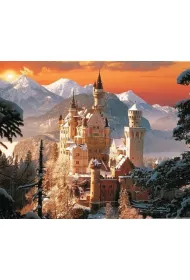 Norimpex Diamentowa mozaika - Zamek w Alpach zim� 6423 40x30cm