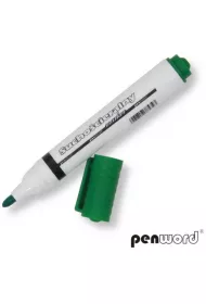 Penword Marker sucho�cieralny zielony 12 szt.