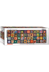 Puzzle panoramiczne 1000 el. Studium kolor�w, Wasily Kandinsky Eurographics