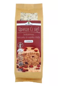 Pi�� Przemian Mieszanka do wypieku chleba z �urawin� bez dodatku cukr�w bezglutenowa 500 g