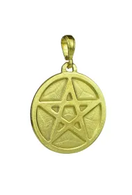 Sotis Pentagram pe�ny Ag925 + Au 24kar, 4,8g